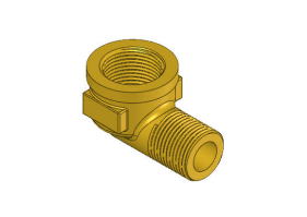Compressor to VT Tank Fitting