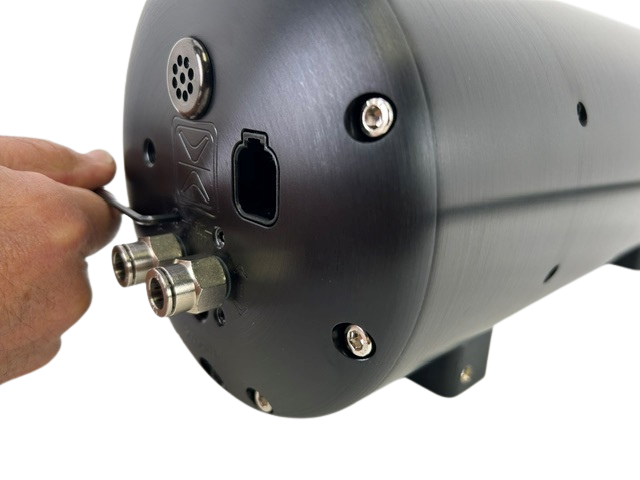 ENDO-VT Air Tank Black with NPT Valve Ports