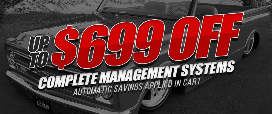 Save $699 on Car and Street Truck Management Systems