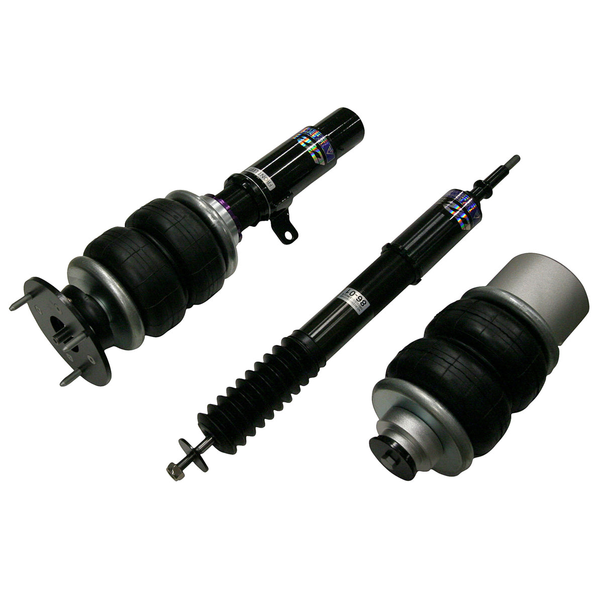 06-11 BMW 3-Series, E90/91/92/93 (RWD) D2 Racing Air Strut Kit