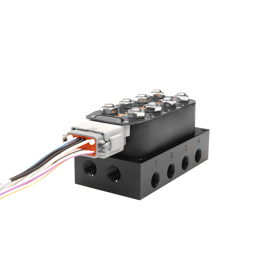 VU4 4-Corner Manifold (NPT) – AccuAir Suspension