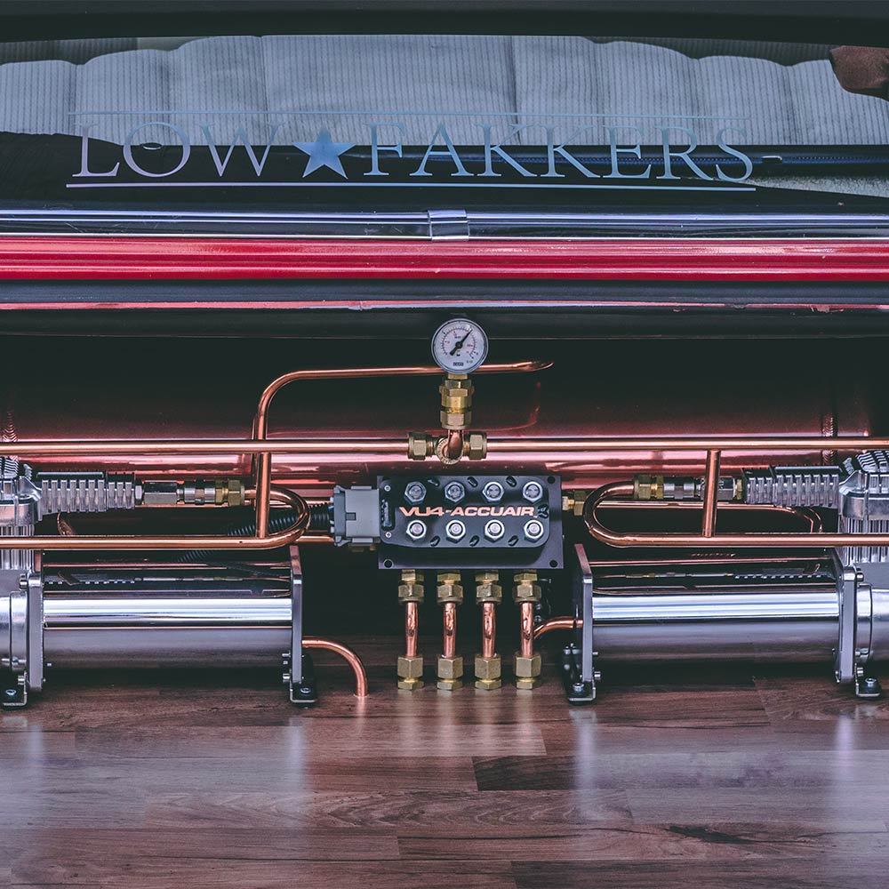 VU4 4-Corner Manifold (NPT) – AccuAir Suspension